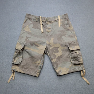 Pantalones Cortos Carga Ejército de Estados Unidos Camuflaje Paracaidista Para Hombre Talla 34 Verde Camuflaje Cordón Foto 1 de 4