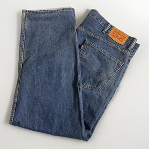 Levi's 550 Denim Jeans Herren 42x 30 Blau Relaxed Straight Leg - Bild 1 von 6