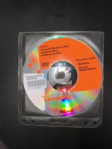 Microsoft SQL Server 2005 Standard Edition No Product Key - Picture 1 of 4