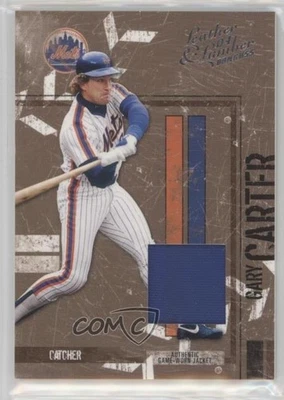 2004 Donruss Leather & Lumber Materials Jerseys /250 Gary Carter #89 HOF - Image 1 of 2