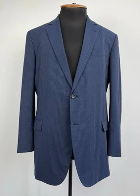 Brooks Brothers Fitzgerald Men’s Cool Lightweight Blazer Navy Striped Size 46L - Image 1 of 4