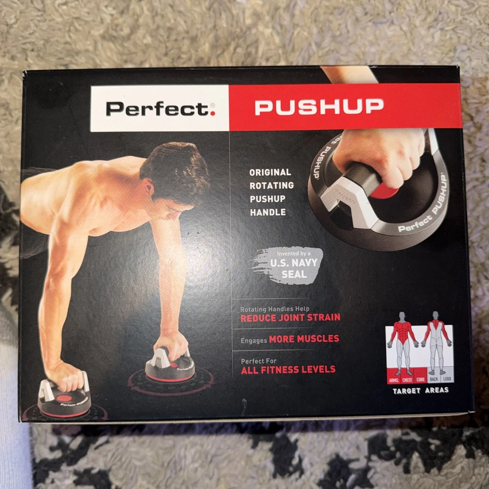 Идеальный фитнес вращающиеся ручки пуш-ап совершенно новый - Изображение 1 из 1