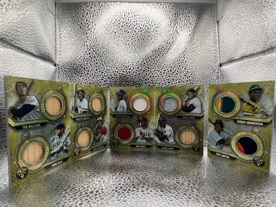 Griffey/Williams/Mays/Clemente/Henderson/Trout/Ruth/Aaron/Robinson/Gwynn 3/5 Foto 1 de 4