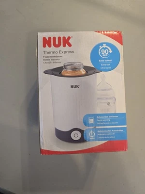 NUK Thermo 3in1 Babyflaschenwärmer | schonendes Auftauen Erwärmen und Warmhalten - Bild 1 von 3