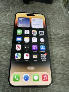 iPhone 14 Pro Max 100% original cracked OEM screen Part - Zdjęcie 1 z 8