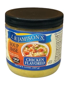 Base de sopa con sabor a pollo LB Jamison's 14 oz - Imagen 1 de 1