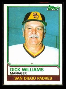 1983 Topps - Dick Williams #366 - Imagen 1 de 2