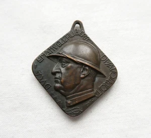 MEDAGLIA AL DUCA INVITTO EMANUELE FILIBERTO SAVOIA PRIMA GUERRA WWI TORINO 1937 - Picture 1 of 2
