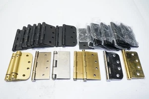 NO SCREWS! Mixed Lot of 26) 4" x 4" Hinge, Straight, 5/8" & 1/4" Radius Corner - Picture 1 of 6