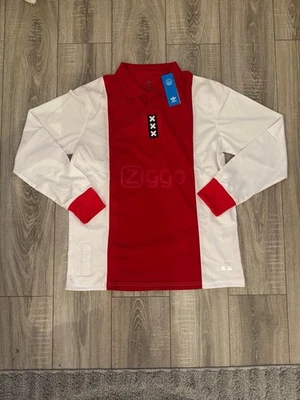 Rot / Weißes Ajax Amsterdam Lang Artiges Trikot  Größe XXL - Bild 1 von 4