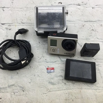 GoPro HERO3 Black Edition 12MP HD Waterproof Action Camera (CHDHX-301) - Image 1 of 4