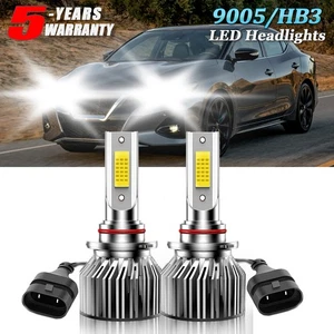For Nissan Maxima 2002-2015 9005/HB3 LED Headlight Bulbs High Beam Super Bright - Picture 1 of 10