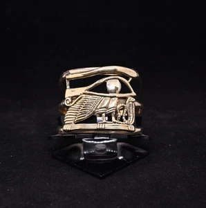 Authentic Ancient Egyptian Antiques Copper Eye of Horus Bracelet Egyptian BC - Picture 1 of 8