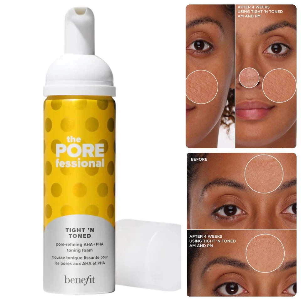 BENEFIT The POREfessional Tight 'N Toned AHA PHA Pore Refining Toner 133ml