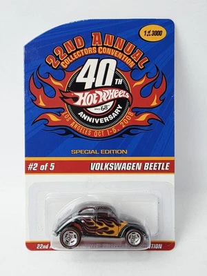 HOT WHEELS 22ND CONVENTION VOLKSWAGEN BEETLE NEW VERY NICE!!! - image 1 of 4