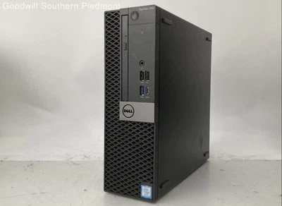 Dell OptiPlex 7050 SFF Intel Core i5-7500 3.40GHz 8GB RAM 1TB HDD Win 10 - Image 1 of 4