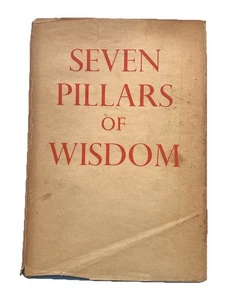 Seven Pillars of Wisdom A Triumph by T.E. Lawrence 1950 Hard Cover Vintage - Imagen 1 de 6