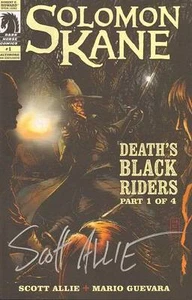 signed RRP exclusive SOLOMON KANE #1 SCOTT ALLIE mini comic DARK HORSE 2009 - Picture 1 of 1