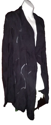  Cárdigan suéter negro Tribeca DKNY para mujer talla M Foto 1 de 4