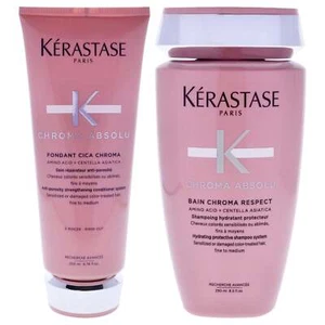 Chroma Absolu Kit by Kerastase for Unisex - 2 Pc Kit 6.8oz Chroma Absolu Fond... - Picture 1 of 1