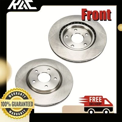 Front Drilled Brake Rotors 53068 for 12-20 Dodge Grand Caravan - Image 1 of 4