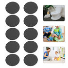 10x Farbwechsel-Toilettenaufkleber, wasserdicht, für Kindertöpfchen