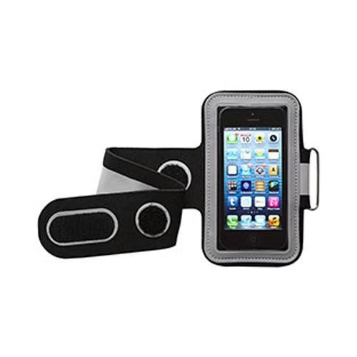 Groov-e GVAM1 High Quality Neoprene Sport Armband For Mobile Devices Grey/Black - Image 1 of 1
