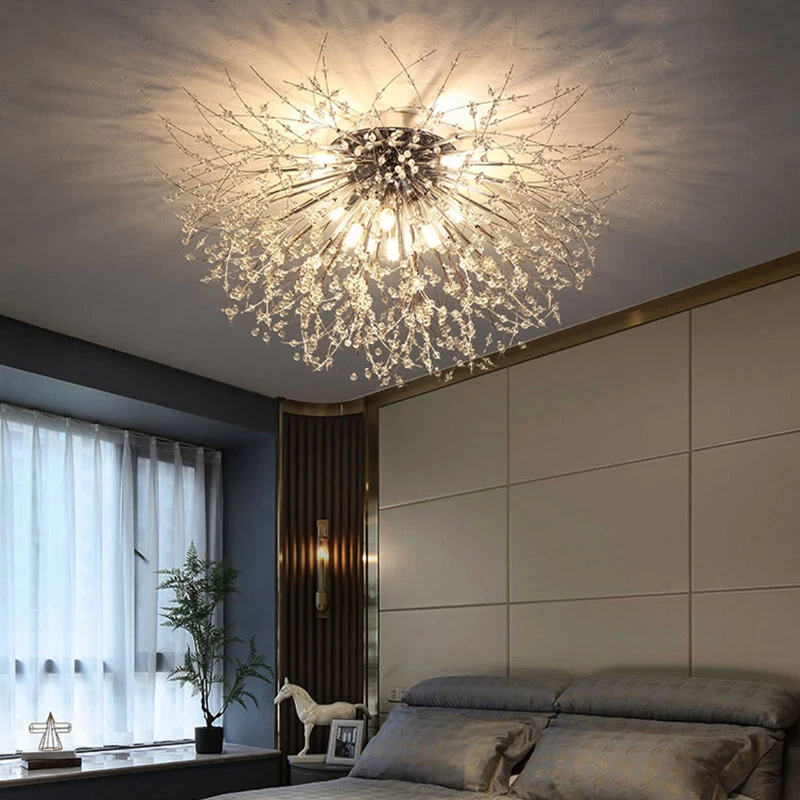 Crystal Lamp Bedroom Ceiling Lights Hallway Ceiling Lighting Home Pendant Light - Image 1 of 4