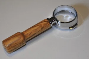 Bodenloser Siebträger 58mm, Olivenholz, E61 ECM, Rocket, Lelit, Rancilio... - Bild 1 von 9