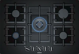 Siemens Gas Kochfeld 75cm Autark Gasfeld Glaskeramik WOK Brenner Kochstelle NEU - Bild 1 von 4