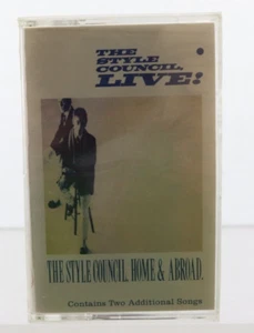 The Style Council Live Home And Abroad Cassette Tape 1986 New Sealed - Picture 1 of 4