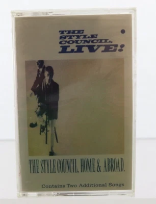 The Style Council Live ‎Home And Abroad Cassette Tape 1986 New Sealed - Image 1 of 4
