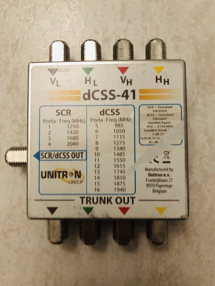 Centralina Multiswitch Satellitare DCSS-41 SKY CONDOMINIALE - Immagine 1 di 4