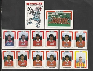 LOTTO DI 8 FIGURINE ALBUM CALCIATORI CALCIO FLASH 1988 1987-88 NUOVE BARLETTA - Picture 1 of 1