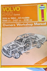 VOLVO 240 SERIES 1975-1984 HAYNES WORKSHOP MANUAL - Picture 1 of 1