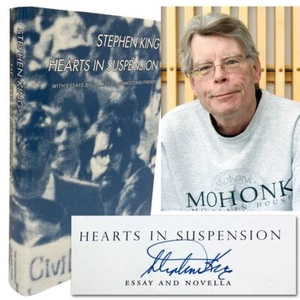 NEW Stephen King HEARTS SUSPENSION Signed First Edition 1st Limited 400 COA - Imagen 1 de 18