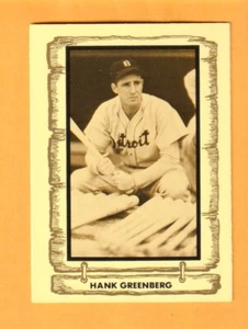 Hank Greenberg Detroit Tigers 1980-83 Pacific Legends #30 HOF - Picture 1 of 2