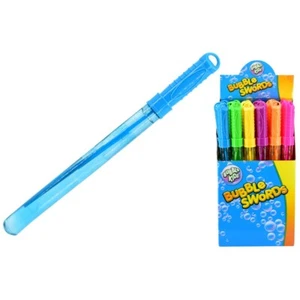 Espadas de burbujas 37 cm varita palo fabricante de burbujas grandes niños juguete de verano al aire libre - Imagen 1 de 5