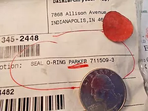 Parker 711509-3 O-Ring Seal Pack of 75 - Picture 1 of 2