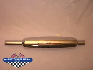 Chrome Silencer - BSA C15/B40 1959-61 - Picture 1 of 1