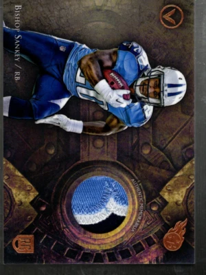 A6409- 2014 Topps Valor Patches #VPBS Bishop Sankey Jersey - NM-MT - Image 1 of 2