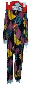 Disney's The Nightmare Before Christmas Sally Pajama/Union Suit With Hood 10/12 - Picture 1 of 1