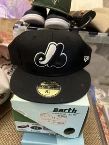 MLB Montreal Expos New Era 59Fifty Herren Cap Cooperstown 8 1/8 Mütze EUC - Bild 1 von 7