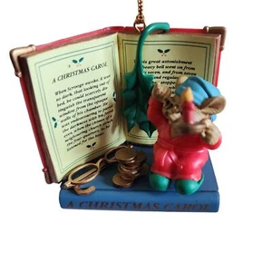 1996 Traditions Collectible Ornament Mouse A Christmas Carol - Bild 1 von 4