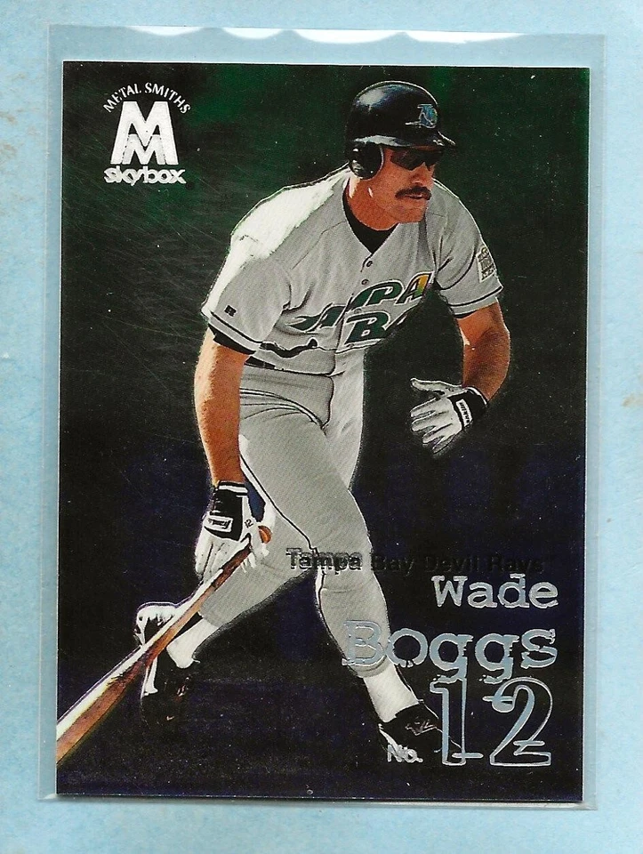 WADE BOGGS - 1999 Skybox Metal Fundido - #90 - Devil Rays - Peine Envío Foto 1 de 1