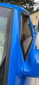EGR In-Channel NO-TAPE Rain Guards for 1999-2006 Chevy Silverado Extend Cab NBS - Picture 1 of 4