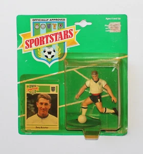 Terry Butcher v England / Rangers FC / Ipswich Action Figure 1989 + Trading Card - Picture 1 of 5