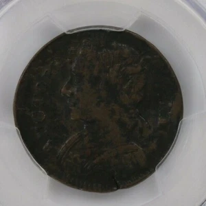 1787/1877 Connecticut Colonial Mailed Bust Left PCGS Certified VF30 Very Fine - Picture 1 of 4