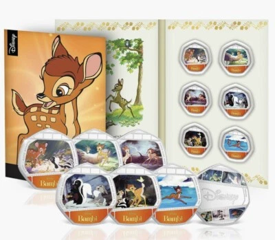 Disney Film Momente Bambi Geschenk Classics Sammel Limitierte Auflage Gold Coins - Bild 1 von 4
