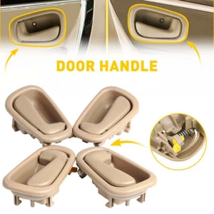 Interior Inside Front Rear Door Handles for 1998-2002 Toyota Corolla Chevy Prizm - Picture 1 of 12